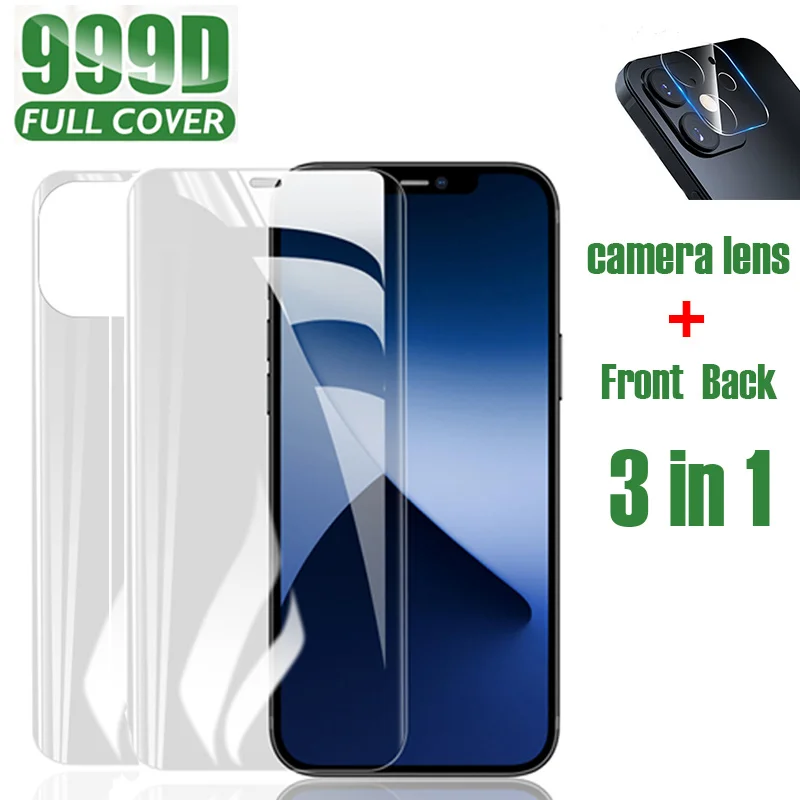 Hydrogel Film Phone Screen Protector For IPhone 11 Pro Max X XR XS Max 6 6s 7 8 Plus 12 Mini SE 2020 Camera Lens Tempered Glass
Hydrogel Film Phone Screen Protector For IPhone 11 Pro Max X XR XS Max 6 6s 7 8 Plus 12 Mini SE 2020 Camera Lens Tempered Glass