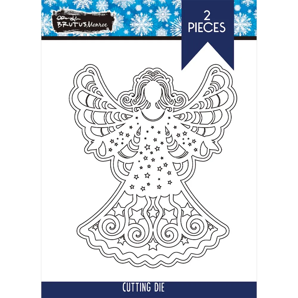 Christmas Angel Metal Cutting Dies for DIY Scrapbooking Crafts Dies Cut Stencils Maker Photo Album Template Handmade Decoration
Christmas Angel Metal Cutting Dies for DIY Scrapbooking Crafts Dies Cut Stencils Maker Photo Album Template Handmade Decoration