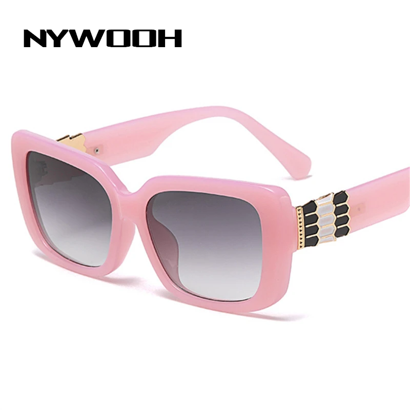 NYWOOH Luxury Brand Pink Rectangle Sunglasses Women 2021 Gradient Sun Glasses Unique Metal Decoration Eyewear
NYWOOH Luxury Brand Pink Rectangle Sunglasses Women 2021 Gradient Sun Glasses Unique Metal Decoration Eyewear