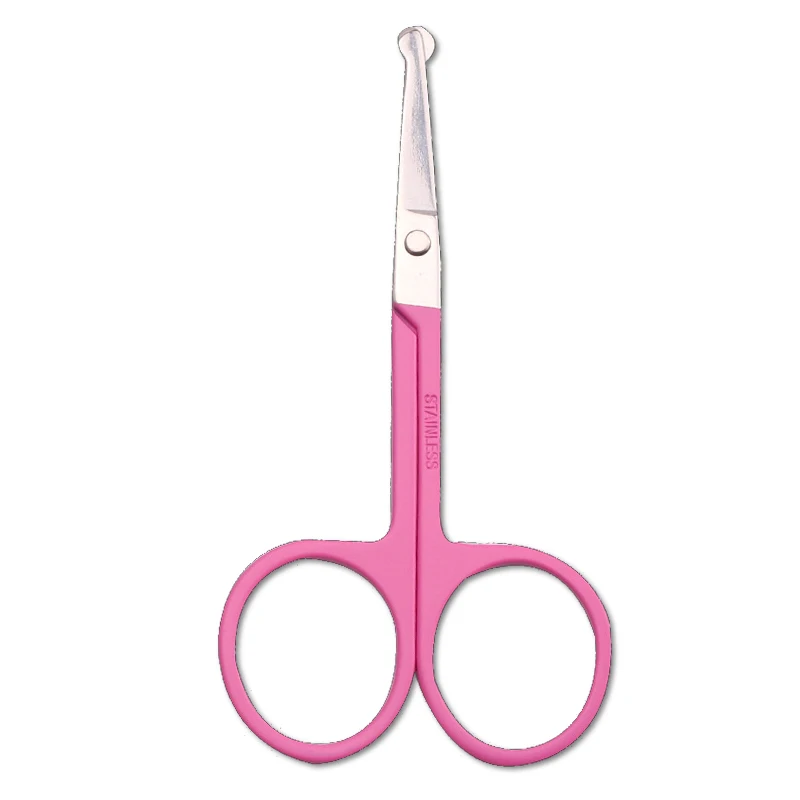 1pc Pink Stainless Steel Makeup Scissors Nose Hair Small Scissor Rounded Eyebrow Eyelashes Epilator Hair Personal Care Tools
1pc Pink Stainless Steel Makeup Scissors Nose Hair Small Scissor Rounded Eyebrow Eyelashes Epilator Hair Personal Care Tools