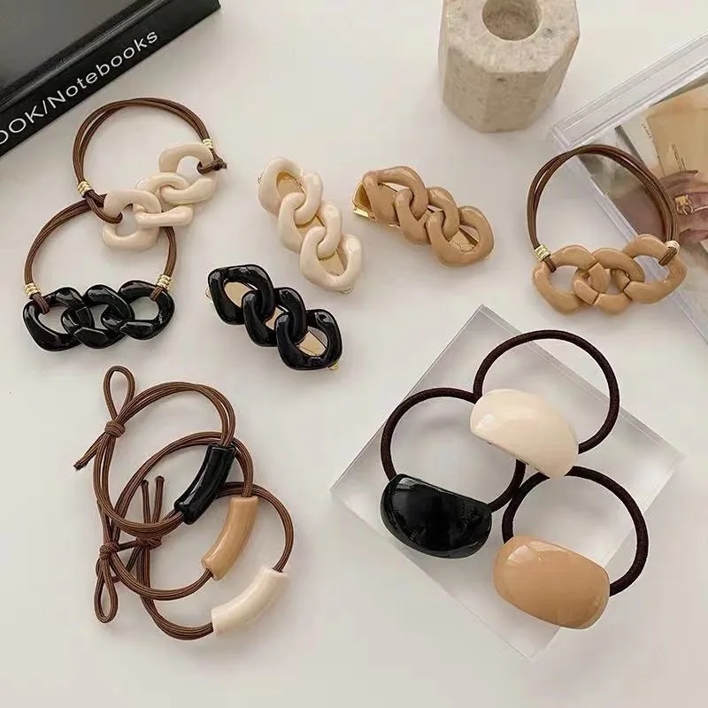 Simple Temperament Hair Tie French Niche Models Of Exquisite Light Luxury Hair Rope Tie Hair Rubber Band Hair Rope Female Adult
Simple Temperament Hair Tie French Niche Models Of Exquisite Light Luxury Hair Rope Tie Hair Rubber Band Hair Rope Female Adult