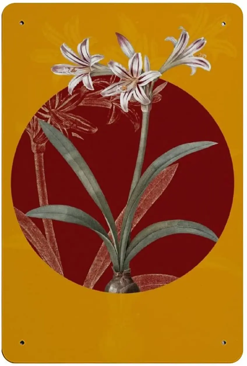 Art Color Amaryllis Flower Plant Retro Poster Tin Sign Metal Pub Club Cafe bar Home Wall Art Decoration Poster Retro 30x20cm
Art Color Amaryllis Flower Plant Retro Poster Tin Sign Metal Pub Club Cafe bar Home Wall Art Decoration Poster Retro 30x20cm