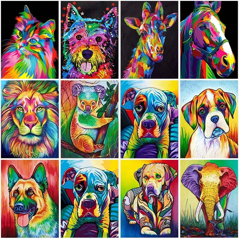 5D Full Drill Diamond Painting Animals Wolf Horse Cat Dog Color Square Round Mosaic Diamond Embroidery Cross Stitch Home Decor
5D Full Drill Diamond Painting Animals Wolf Horse Cat Dog Color Square Round Mosaic Diamond Embroidery Cross Stitch Home Decor