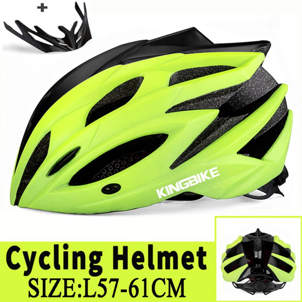 KINGBIKE Bicycle Helmet Integrally Molded Cycling Helmet Back Light Matte Black Red MTB Road Bike Helmet Mountain Safety Helmet
KINGBIKE Bicycle Helmet Integrally Molded Cycling Helmet Back Light Matte Black Red MTB Road Bike Helmet Mountain Safety Helmet