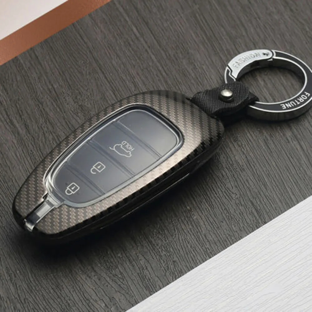 1PC For Hyundai Tucson IV NX4 2021- 2022 Alloy Remote Key Case Cover Carbon Fiber Look Protective Shell
1PC For Hyundai Tucson IV NX4 2021- 2022 Alloy Remote Key Case Cover Carbon Fiber Look Protective Shell