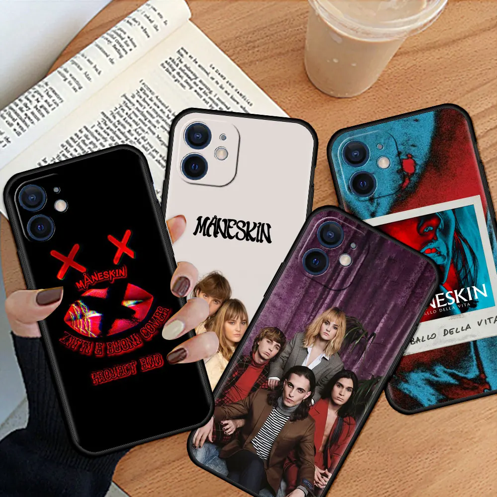 Silicone Phone Case For Coque iPhone 12 Mini 11 Pro Max 7 8 6 6S Plus XR X XS 5 5S SE 2020 Cover Fundas Maneskin
Silicone Phone Case For Coque iPhone 12 Mini 11 Pro Max 7 8 6 6S Plus XR X XS 5 5S SE 2020 Cover Fundas Maneskin
