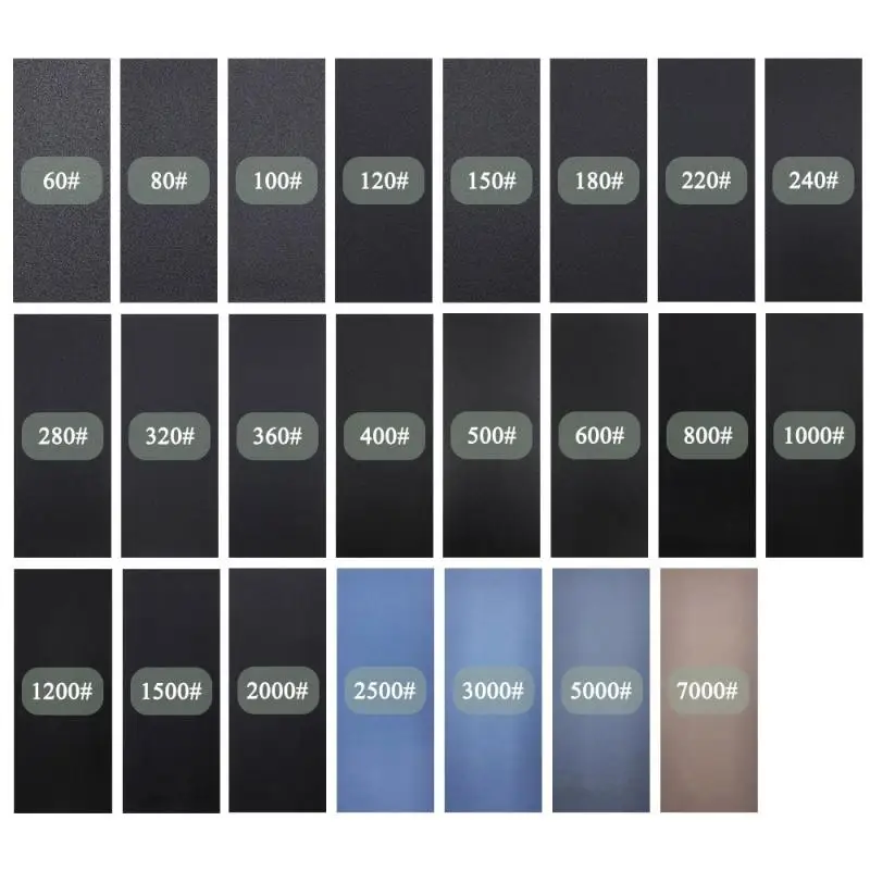 60-7000# Grit Sand Paper Sheets Abrasive Paper Sheets Wet Dry Sandpaper For Automotive Wood Home Industrial Sanding Polishing
60-7000# Grit Sand Paper Sheets Abrasive Paper Sheets Wet Dry Sandpaper For Automotive Wood Home Industrial Sanding Polishing