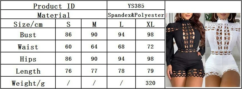 Hot Selling Sexy Party Jumpsuit Women Summer Long Sleeve Hollow Out Nightclub Jumpsuits Overall Skinny Jumpsuit Macacao Feminino 
Hot Selling Sexy Party Jumpsuit Women Summer Long Sleeve Hollow Out Nightclub Jumpsuits Overall Skinny Jumpsuit Macacao Feminino