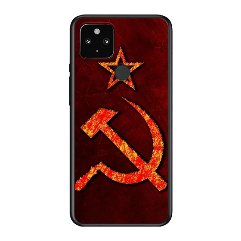 Soviet Union USSR Grunge Flag Soft TPU Silicone Black Cover For Google Pixel 5 4A 5G 4 XL Phone Case
Soviet Union USSR Grunge Flag Soft TPU Silicone Black Cover For Google Pixel 5 4A 5G 4 XL Phone Case