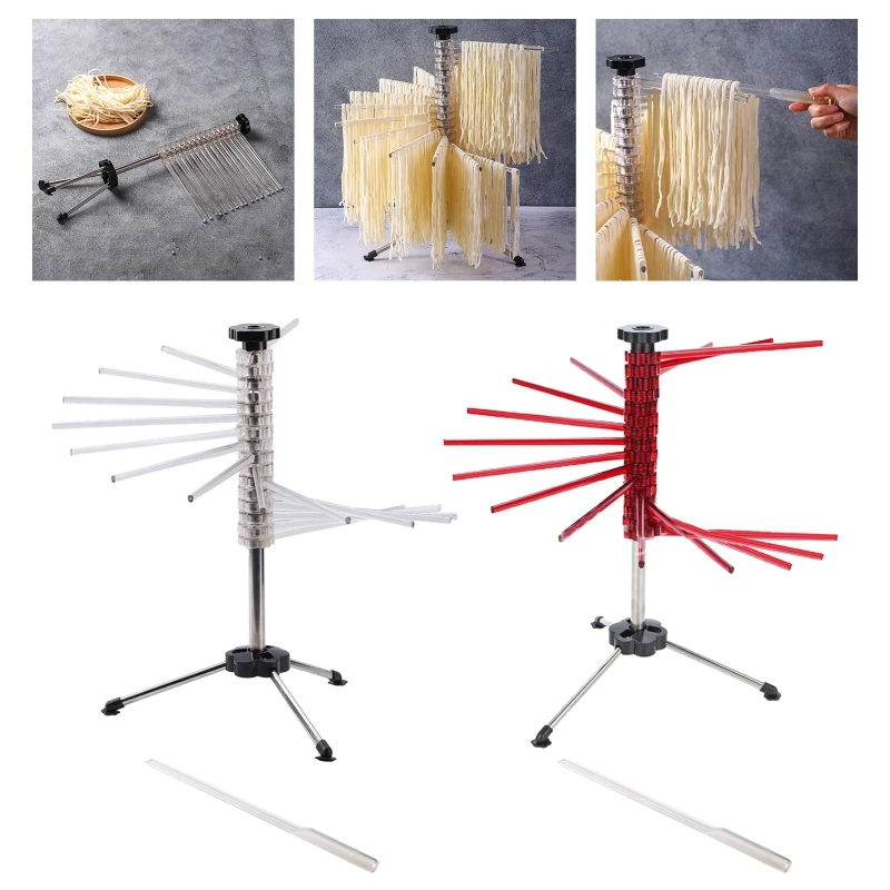 Kitchen Foldable Folding Fan Shelf Fresh Pasta Dryer Multi-Arm with Pasta Drying Support Stainless Steel Household Cook
Kitchen Foldable Folding Fan Shelf Fresh Pasta Dryer Multi-Arm with Pasta Drying Support Stainless Steel Household Cook