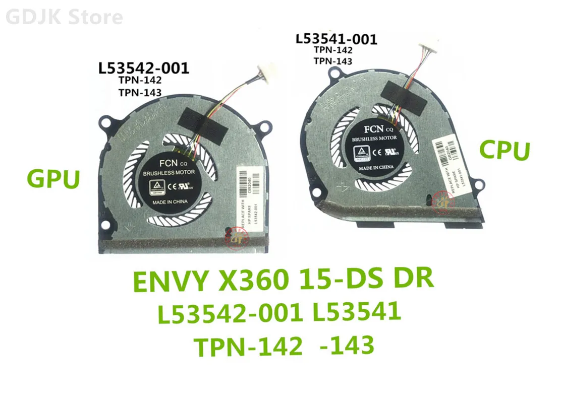 Вентилятор охлаждения для ноутбука, ЦП, GPU DC5V 0.5A 4Pin для HP ENVY X360 15-DS 15-DR 15-DR0004TX 15-DR0006TX 15-DR0010TX
Вентилятор охлаждения для ноутбука, ЦП, GPU DC5V 0.5A 4Pin для HP ENVY X360 15-DS 15-DR 15-DR0004TX 15-DR0006TX 15-DR0010TX