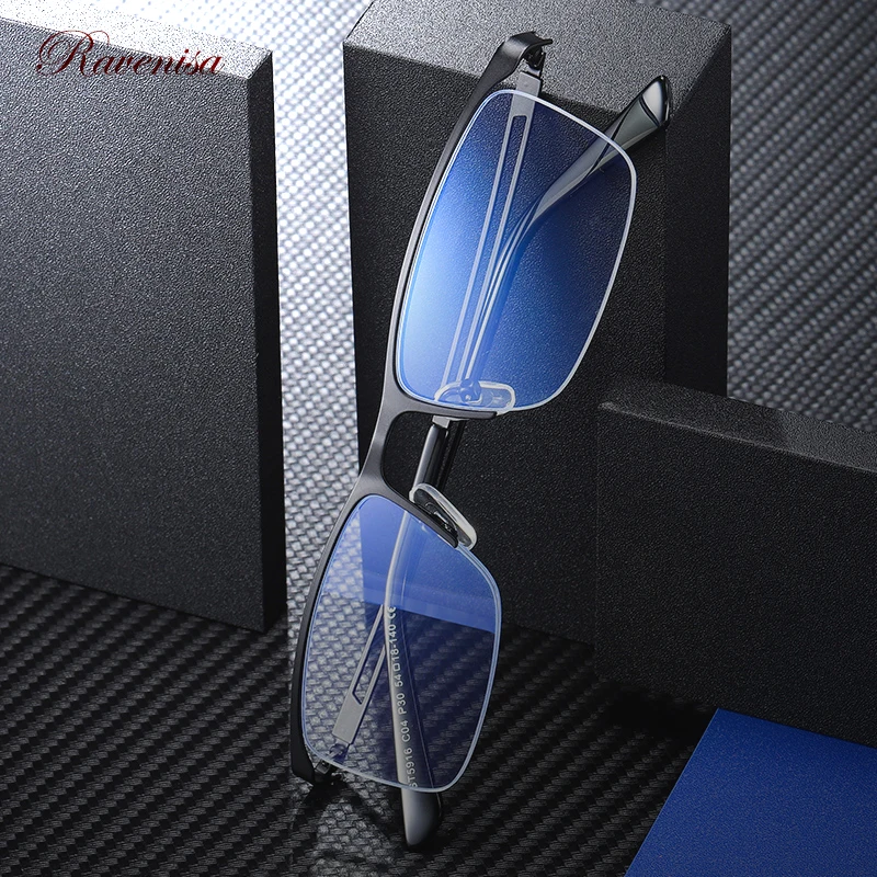 RAVENISA 2020 Fashion Optical Glasses For Men Square Computer Anti Blue Light Blocking Lenses Male Half Frame
RAVENISA 2020 Fashion Optical Glasses For Men Square Computer Anti Blue Light Blocking Lenses Male Half Frame