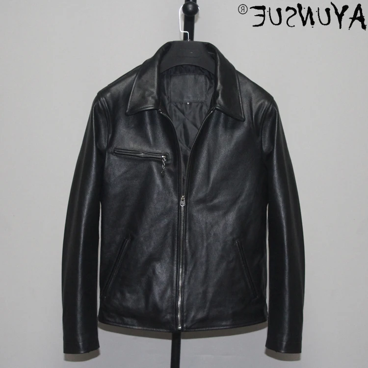 Genuine Cowhide Men's Leaher Jacket Men Clothing Motorcycle Jackets Mens Autumn Coat Winter Coats Hommes Veste LXR702
Genuine Cowhide Men's Leaher Jacket Men Clothing Motorcycle Jackets Mens Autumn Coat Winter Coats Hommes Veste LXR702