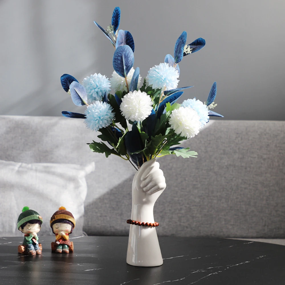 Hands Ceramic White Vase Decor Blender No Plant Flower 1pc Hydroponics Cemetery Stand Unique Vases Office Table
Hands Ceramic White Vase Decor Blender No Plant Flower 1pc Hydroponics Cemetery Stand Unique Vases Office Table