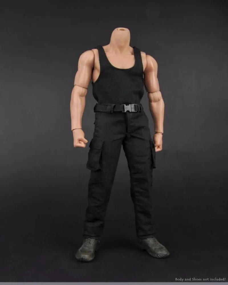 New Stock 1/6 Men's Suit Black Vest and Combat Pants Trousers, Suitable for 12-inch Tough Guy Action Figure Body.
New Stock 1/6 Men's Suit Black Vest and Combat Pants Trousers, Suitable for 12-inch Tough Guy Action Figure Body.