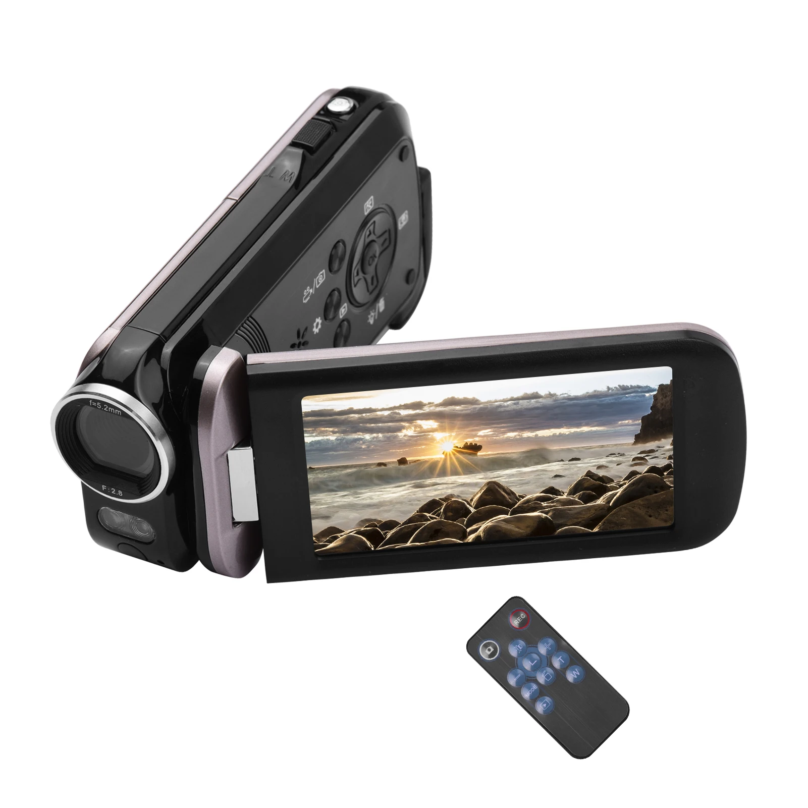 2.7K Ultra HD Mini Digital Video Camera DV Camcorder 48MP 3 Inch LCD Touchscreen 18X Zoom LED Fill-in Light for Photography
2.7K Ultra HD Mini Digital Video Camera DV Camcorder 48MP 3 Inch LCD Touchscreen 18X Zoom LED Fill-in Light for Photography