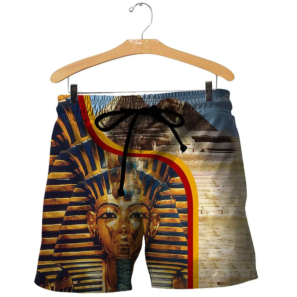 Pharaon 3D printing fashion casual beach shorts new shorts
Pharaon 3D printing fashion casual beach shorts new shorts