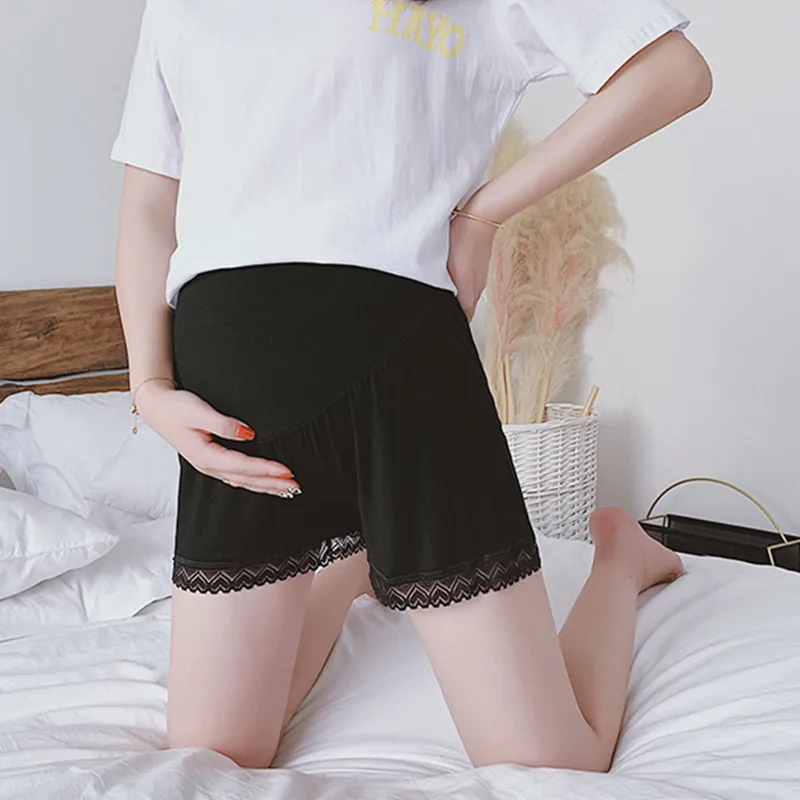 Maternity Pants Pregnancy Leggings Summer Wear Fashion Abdominal Support Loose-Fit Lace Safety Shorts Pants for Pregnant Women 
Maternity Pants Pregnancy Leggings Summer Wear Fashion Abdominal Support Loose-Fit Lace Safety Shorts Pants for Pregnant Women