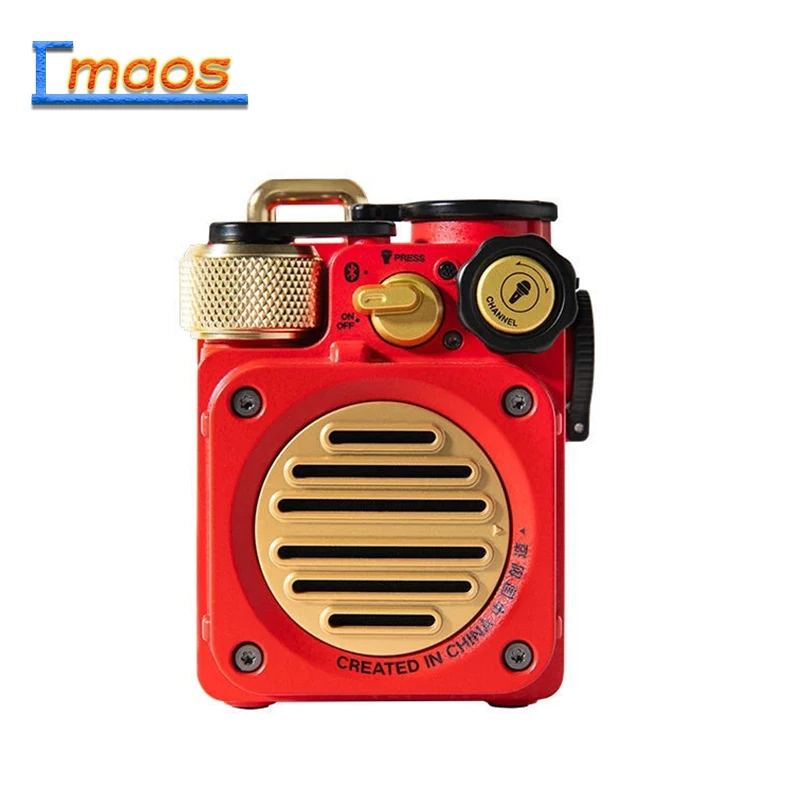 Portable Outdoor Bluetooth Wireless Speaker Wild Waterproof Punk Retro Art Birthday Present Creative Christmas Gift
Portable Outdoor Bluetooth Wireless Speaker Wild Waterproof Punk Retro Art Birthday Present Creative Christmas Gift