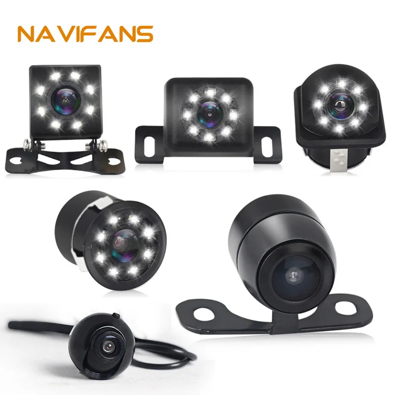 Navifans 8 LED Universal Car Rear View Camera 170 Degree HD Video Night Vision Reversing Auto Parking Monitor CCD Waterproof
Navifans 8 LED Universal Car Rear View Camera 170 Degree HD Video Night Vision Reversing Auto Parking Monitor CCD Waterproof