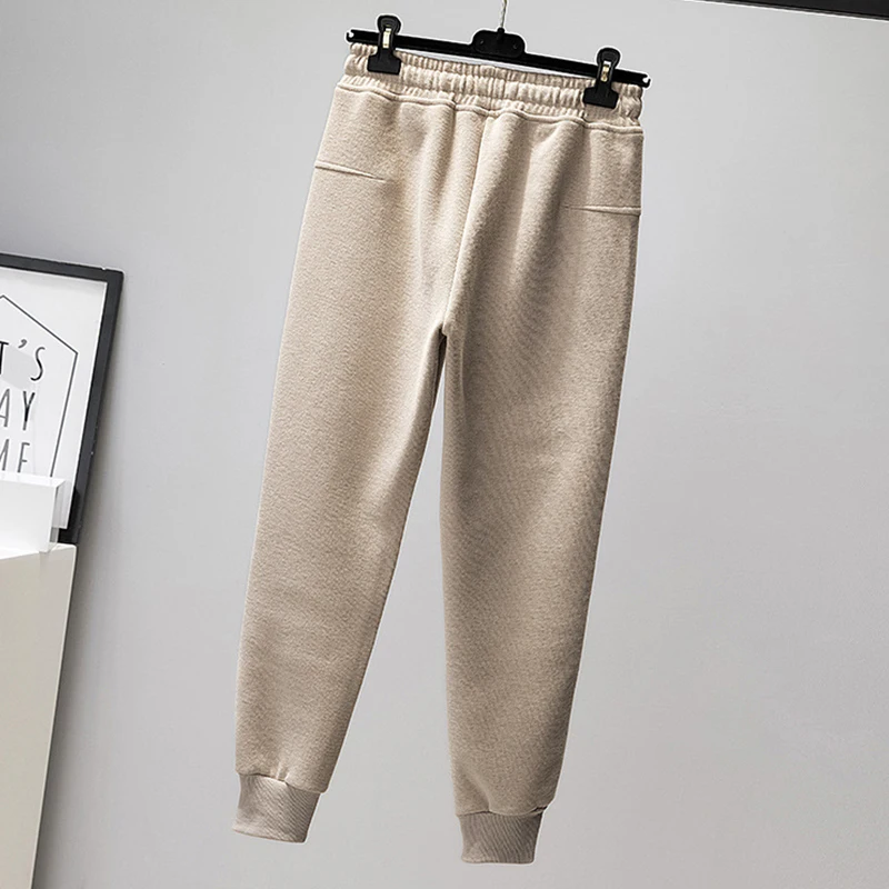 Large Size Women's Pants Women's Casual Plus Velvet Padded Harem Pants Solid Loose Autumn Winter Black Pants
Large Size Women's Pants Women's Casual Plus Velvet Padded Harem Pants Solid Loose Autumn Winter Black Pants