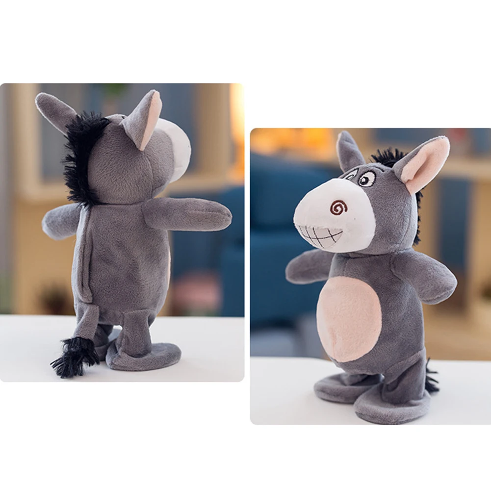 Interactive Talking Toy Donkey Electric Pets Plush Recording Smart Walking Toys Recording Smart Walking Speak Music and Walk Dol
Interactive Talking Toy Donkey Electric Pets Plush Recording Smart Walking Toys Recording Smart Walking Speak Music and Walk Dol
