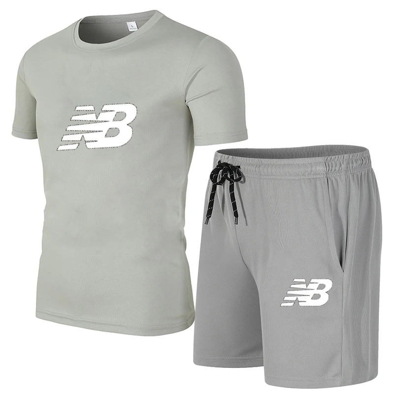 New summer running short sleeve shorts men's jogging fitness shorts fast drying men's Gym men's shorts fitness training suit 
New summer running short sleeve shorts men's jogging fitness shorts fast drying men's Gym men's shorts fitness training suit