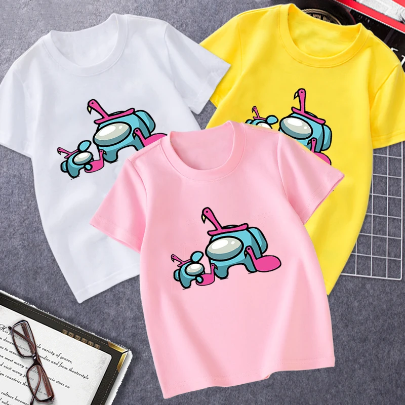 Among Us New Cartoon Cute Print Cotton Kids Round Neck Top Summer Casual Sports T-Shirt 4 to 14 Years Old Boys and Girls
Among Us New Cartoon Cute Print Cotton Kids Round Neck Top Summer Casual Sports T-Shirt 4 to 14 Years Old Boys and Girls