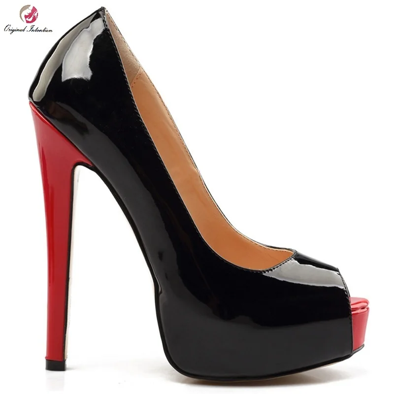 Original Intention Career Summer Women Thin Heels Synthetic Microfiber Platform Peep Toe Pumps Office Lady Slip-On Size 35-45
Original Intention Career Summer Women Thin Heels Synthetic Microfiber Platform Peep Toe Pumps Office Lady Slip-On Size 35-45