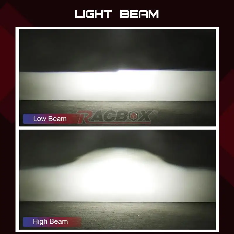 Линзы Bi LED для мини-проектора 2 5 дюйма линзы фар H7 H4 9005 HB3 9006 HB4 ближнего/дальнего