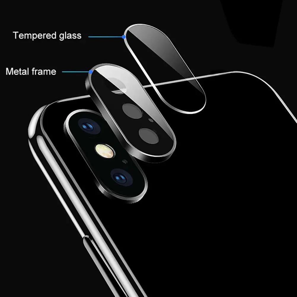 

Lens Protective Film Anti-scratch Easy Installation Tempered Glass Camera Lens Protector for iPhone 6/6S/6P/6SP/7/8/7P/8P/X/XR/X