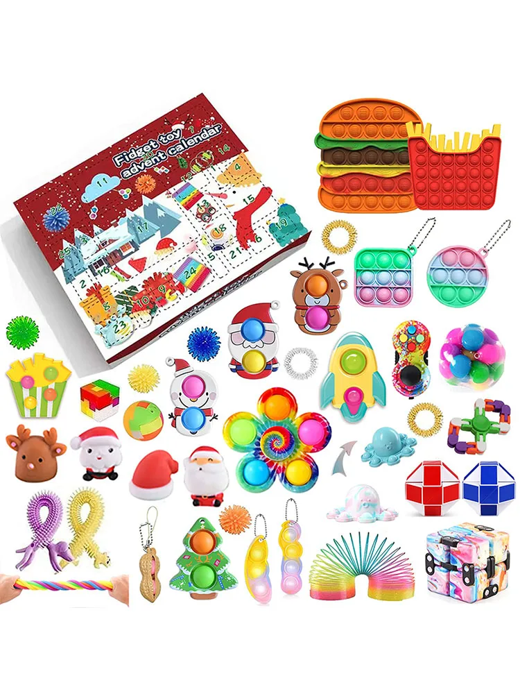 Christmas Advent Calendar Toy for Kid Christmas Push Bubbles Toys Set Countdown Calendar 24 Days Xmas Toys 2022 Pack Gift Box
Christmas Advent Calendar Toy for Kid Christmas Push Bubbles Toys Set Countdown Calendar 24 Days Xmas Toys 2022 Pack Gift Box