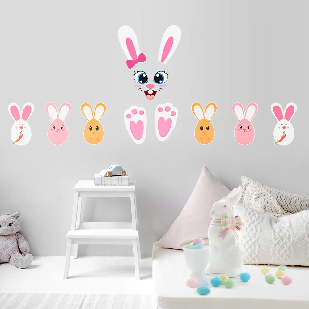 Amosfun Easter Bunny Stickers Set with Egg Bunny Face Stickers for Kids Party Game Garden Egg Game
Amosfun Easter Bunny Stickers Set with Egg Bunny Face Stickers for Kids Party Game Garden Egg Game