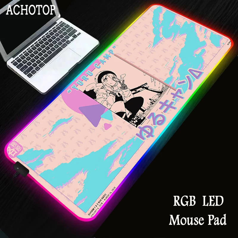 Large xxl RGB Office Mouse Pad Mat Yuru Camp Gamer Gaming Mousepad Keyboard Compute Anime Desk Cushion for Notebook Table Carpet
Large xxl RGB Office Mouse Pad Mat Yuru Camp Gamer Gaming Mousepad Keyboard Compute Anime Desk Cushion for Notebook Table Carpet