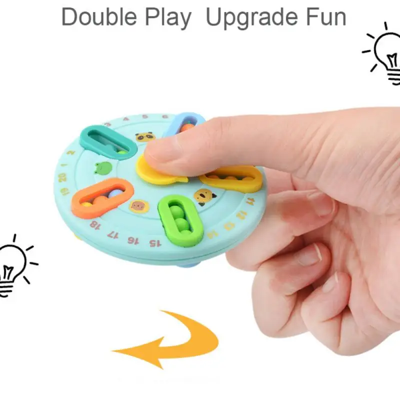 

Вращающийся волшебный кубик для пальцев, детский гироскоп для пальцев, магический диск для декомпрессии, обучающая игрушка-кубик, Прямая по...