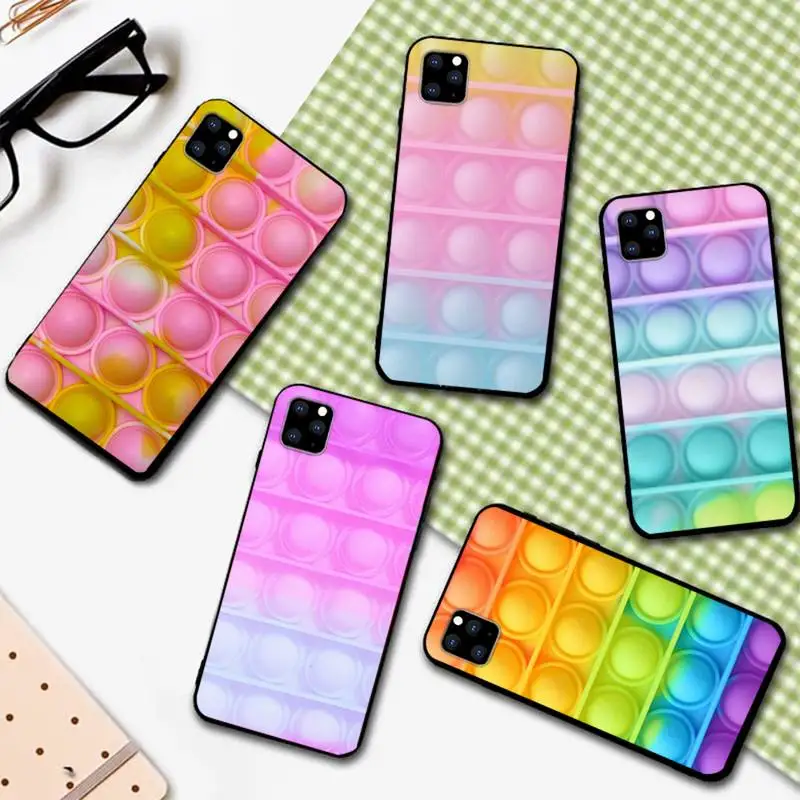 Bubble Fidget Reliver Stress Antistress Phone Case Phone Case For iPhone 6 7 8 Plus 11 12 ProMax X XR XS SE Max Back Cover
Bubble Fidget Reliver Stress Antistress Phone Case Phone Case For iPhone 6 7 8 Plus 11 12 ProMax X XR XS SE Max Back Cover