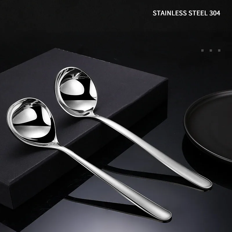 2pcs/set Steel Ramen Spoon High Quality 304 Stainless Steel Creative Long Handle Soup Spoon 304 Stainless Steel Drink Spoon
2pcs/set Steel Ramen Spoon High Quality 304 Stainless Steel Creative Long Handle Soup Spoon 304 Stainless Steel Drink Spoon