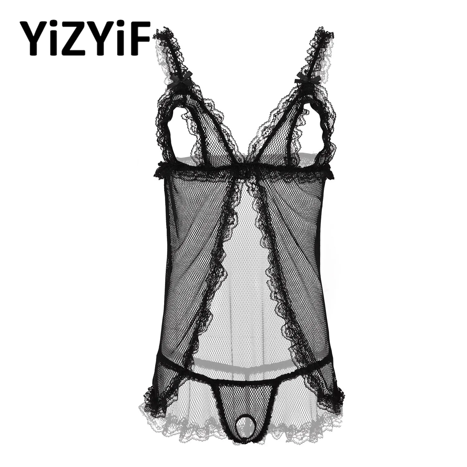 Mens Fishnet Lingerie Set 2Pcs See-Though Pajamas Nightwear Pouch Panties G-string Briefs Set
Mens Fishnet Lingerie Set 2Pcs See-Though Pajamas Nightwear Pouch Panties G-string Briefs Set