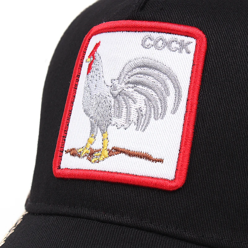XuanFeng New Arrival Animal Logo Trucker Cap Cock Summer Breathable Baseball Cap Men's Women's Mesh Cap Hip Hop Cap 
XuanFeng New Arrival Animal Logo Trucker Cap Cock Summer Breathable Baseball Cap Men's Women's Mesh Cap Hip Hop Cap