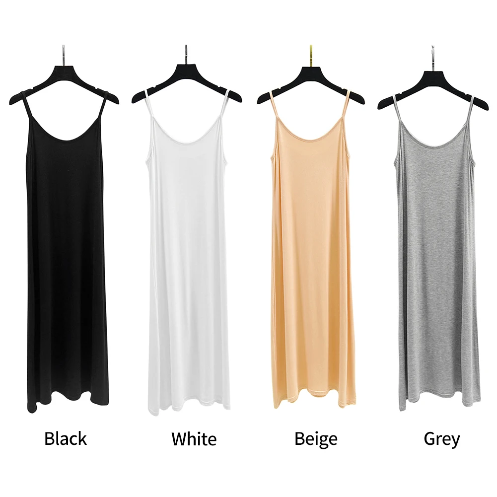 Women Sleeping Home Solid For Summer Spaghetti Strap Dress Round Neck Beach Casual Soft Sexy Loose Party Petticoats Modal
Women Sleeping Home Solid For Summer Spaghetti Strap Dress Round Neck Beach Casual Soft Sexy Loose Party Petticoats Modal