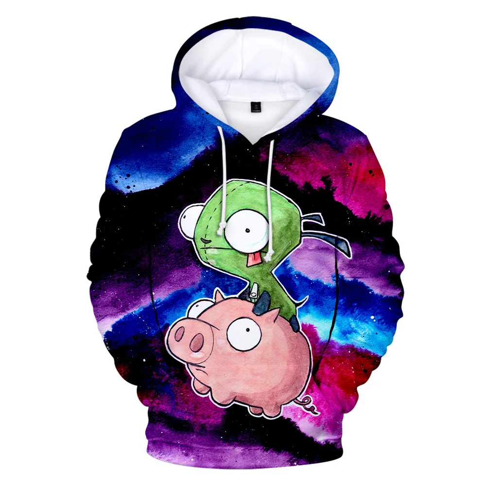 Oversize 3D Print Invader Zim Men/women Long Sleeve Sweatshirt New Hoodies Hip Hop Loose Streetwear boys Autumn winter Outwear
Oversize 3D Print Invader Zim Men/women Long Sleeve Sweatshirt New Hoodies Hip Hop Loose Streetwear boys Autumn winter Outwear