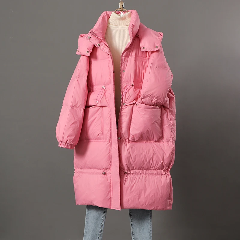2021 Jacket Winter Women Hooded Parkas Hight Quality Female Winter White Duck Down Female Thick Warm Down Jacket
2021 Jacket Winter Women Hooded Parkas Hight Quality Female Winter White Duck Down Female Thick Warm Down Jacket