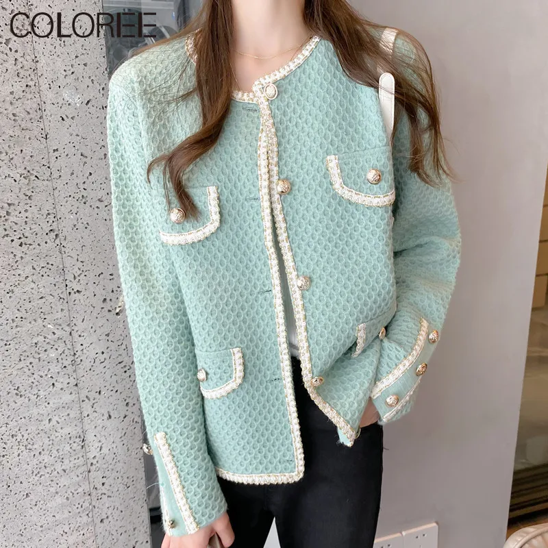 Korean Fashion Knitted Cardigan Women 2021 Autumn Winter O-neck Long Sleeve Top Mujer Patchwork Oversized Sweater Femme
Korean Fashion Knitted Cardigan Women 2021 Autumn Winter O-neck Long Sleeve Top Mujer Patchwork Oversized Sweater Femme