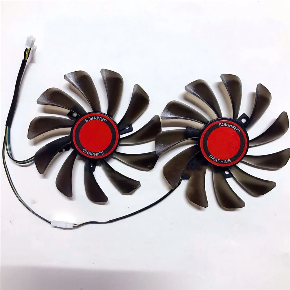 95mm Video Card Cooler Fan Replacement Graphics Card Dual Fan for XFX RX580 584 588 Repair Kits
95mm Video Card Cooler Fan Replacement Graphics Card Dual Fan for XFX RX580 584 588 Repair Kits