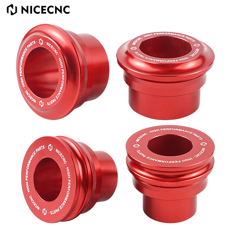 

NiceCNC For BETA Accessories Front Rear Wheel Hub Spacers For BETA Xtrainer 300 2015-2022 2021 2020 2019 2018 2017 Aluminum Red