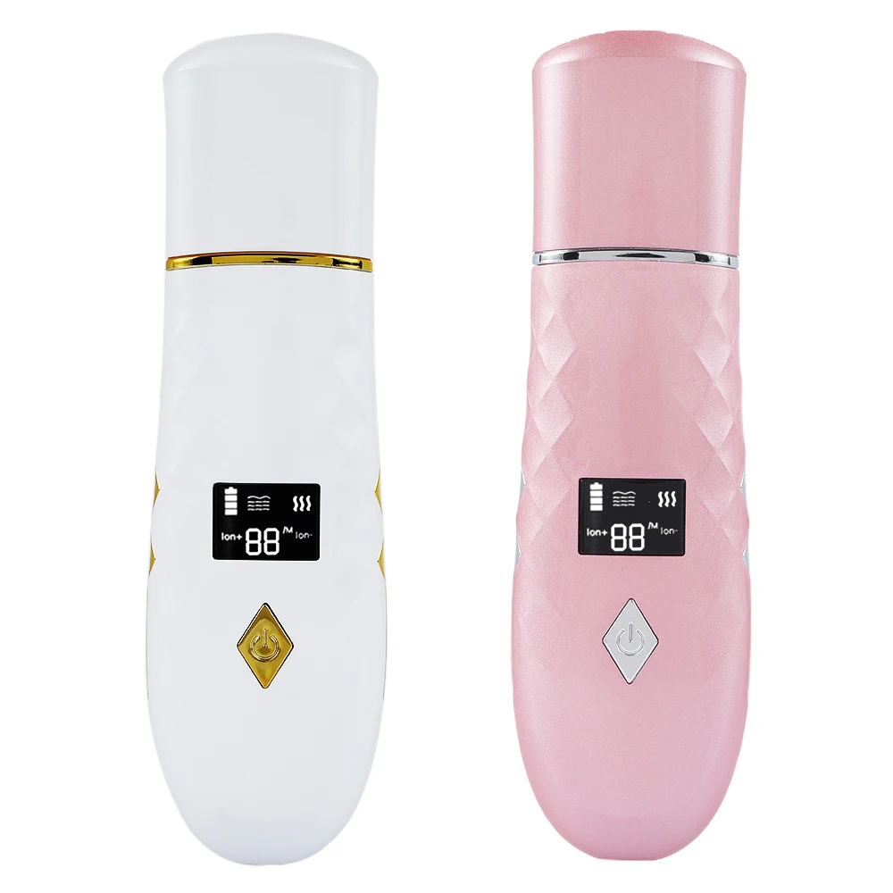 Ultrasonic Skin Scrubber USB Rechargeable Peeling Shovel Warmer Deep Face Cleansing Machine SPA Pore Cleaner Facial Massager
Ultrasonic Skin Scrubber USB Rechargeable Peeling Shovel Warmer Deep Face Cleansing Machine SPA Pore Cleaner Facial Massager