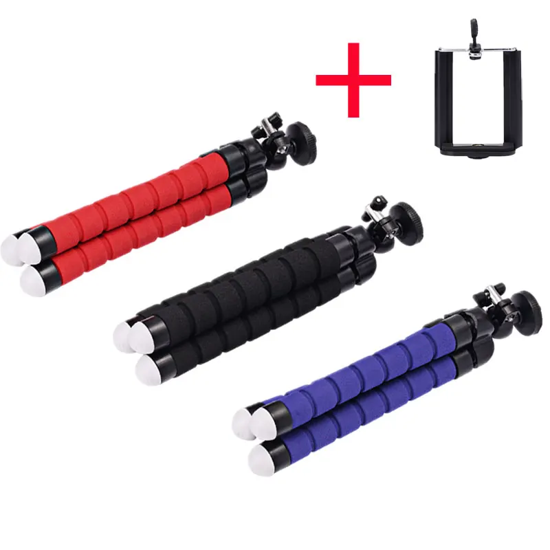 New Octopus Tripod for iPhone Samsung Xiaomi Huawei Mobile Phone Smartphone Mini Flexible Sponge Tripod for Gopro 9 8 7 Camera
New Octopus Tripod for iPhone Samsung Xiaomi Huawei Mobile Phone Smartphone Mini Flexible Sponge Tripod for Gopro 9 8 7 Camera