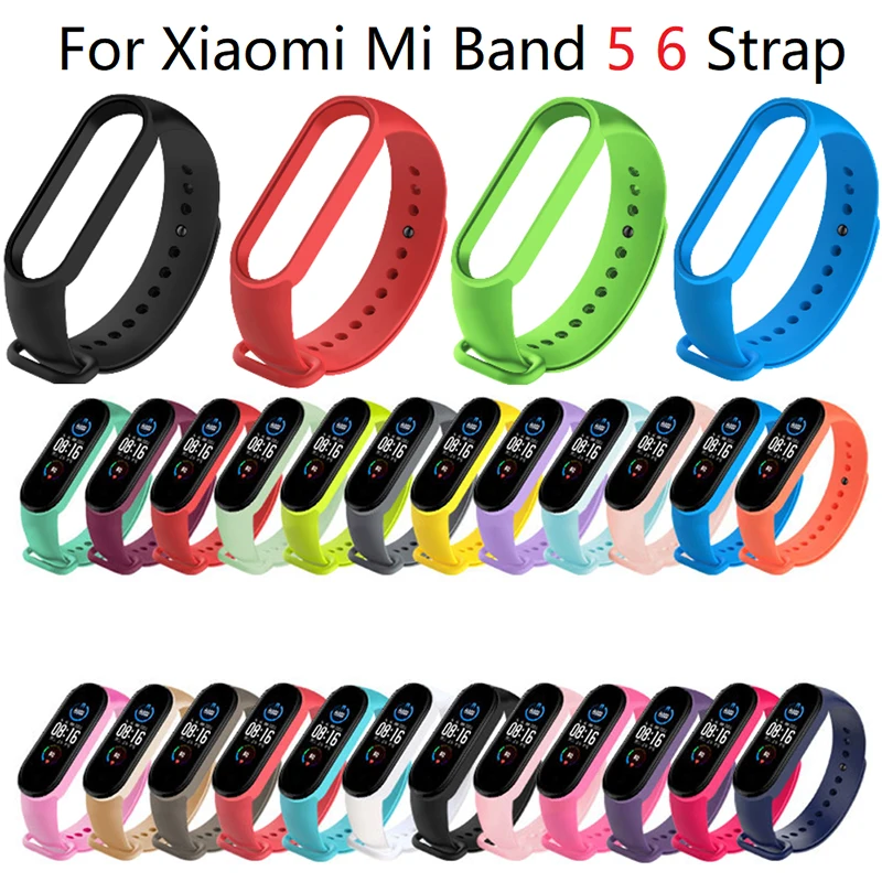 Strap For Xiaomi Mi Band 6 5 Silicone Wristband Bracelet Replacement Strap For Mi Band 6 5 Wrist TPU TPE Multicolor Soft Strap
Strap For Xiaomi Mi Band 6 5 Silicone Wristband Bracelet Replacement Strap For Mi Band 6 5 Wrist TPU TPE Multicolor Soft Strap