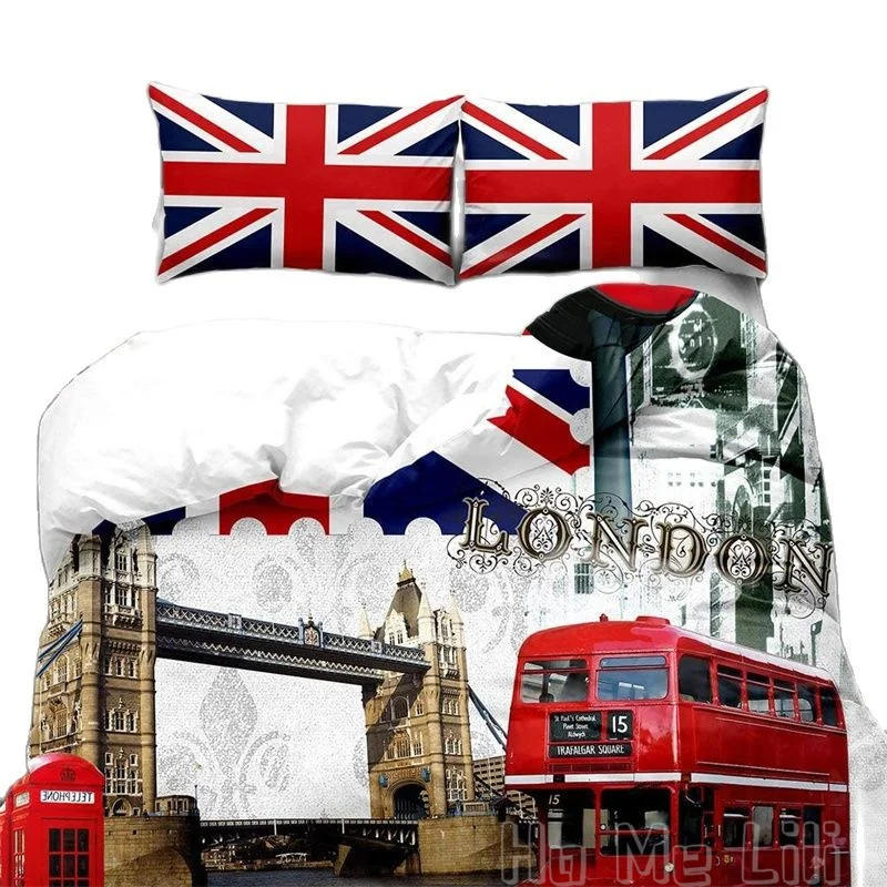 London Duvet Cover By Ho Me Lili Famous City Street View Bus Grey Print Soft Decorative Bedding Set Neutral Microfiber Polyester
London Duvet Cover By Ho Me Lili Famous City Street View Bus Grey Print Soft Decorative Bedding Set Neutral Microfiber Polyester