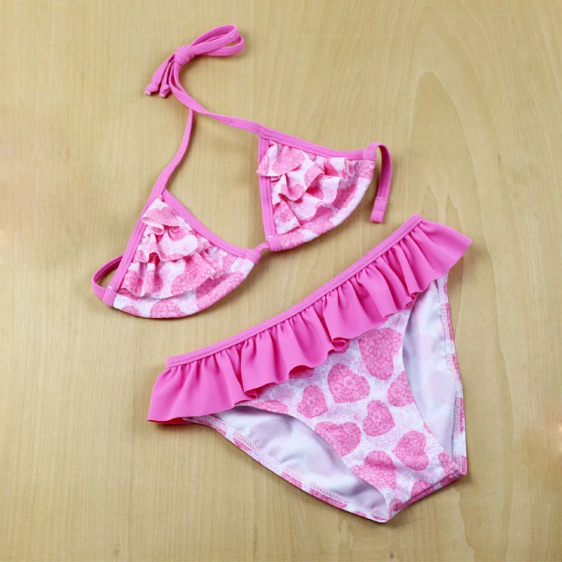 8-14 Y Girls Two Pieces Swimwear Swimsuit Kids Bikini Set Children with Pink Flower Pattern Sunny Sandy Pool Bathing Suit 
8-14 Y Girls Two Pieces Swimwear Swimsuit Kids Bikini Set Children with Pink Flower Pattern Sunny Sandy Pool Bathing Suit